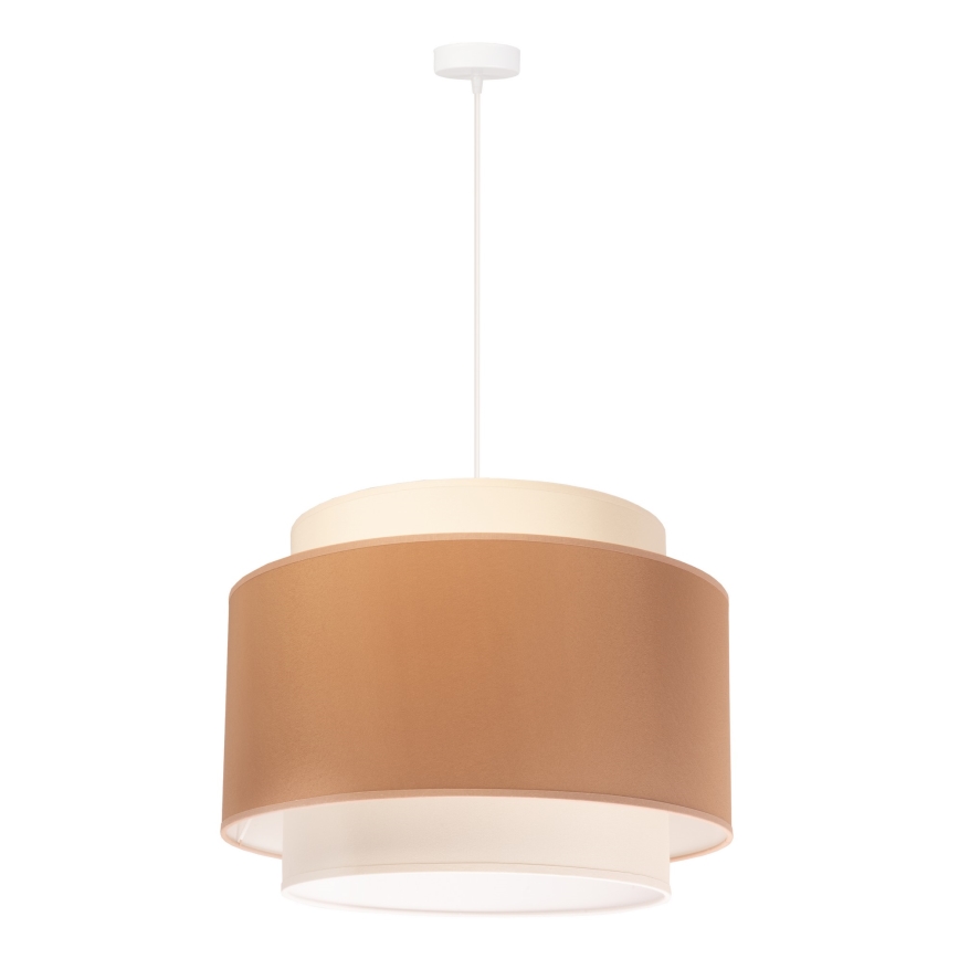 Duolla - Lámpara colgante SOHO 1xE27/40W/230V diá. 40 cm beige/color crema