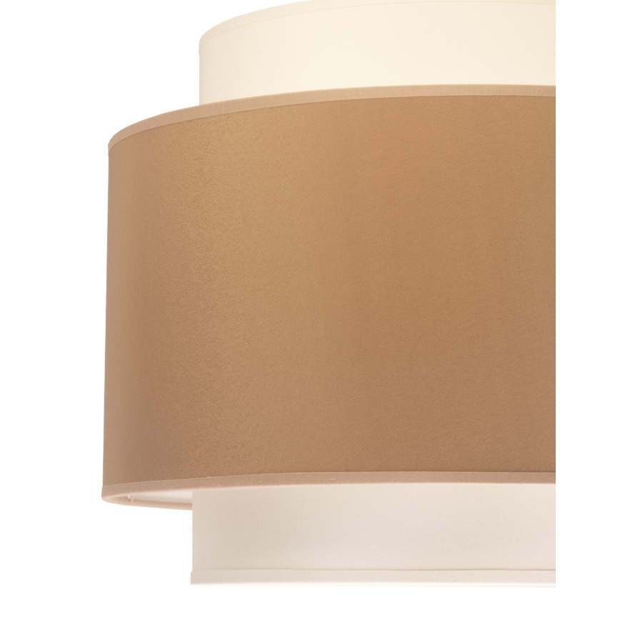 Duolla - Lámpara colgante SOHO 1xE27/40W/230V diá. 40 cm beige/color crema