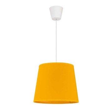 Duolla - Lámpara colgante SOLO 1xE27/40W/230V diá. 24 cm amarillo