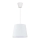 Duolla - Lámpara colgante SOLO 1xE27/40W/230V diá. 24 cm blanco