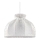 Duolla - Lámpara colgante SYMPHONY 1xE27/40W/230V diá. 38 cm blanco