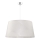 Duolla - Lámpara colgante TENOR 1xE27/40W/230V diá. 60 cm blanco/hojas