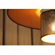 Duolla - Lámpara colgante TOKYO SHINY 1xE27/15W/230V negro/cobre