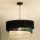 Duolla - Lámpara colgante TRIO 1xE27/15W/230V diá. 45 cm negro/verde/blanco