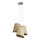 Duolla - Lámpara colgante VERONA 3xE27/40W/230V diá. 40 cm