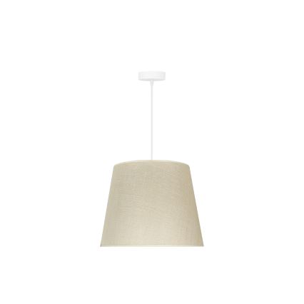 Duolla - Lámpara colgante YUTE 1xE27/15W/230V diá. 38 cm gris