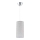 Duolla - Lámpara de araña en ristra CIGAR 1xE27/40W/230V d. 15 cm gris claro