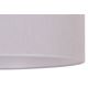 Duolla - Lámpara de mesa BRISTOL 1xE14/15W/230V gris/blanco