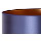 Duolla - Lámpara de mesa CANNES 1xE14/15W/230V 20 cm azul/cobre/negro