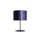 Duolla - Lámpara de mesa CANNES 1xE14/15W/230V 20 cm azul/plata/negro
