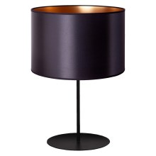 Duolla - Lámpara de mesa CANNES 1xE14/15W/230V 20 cm negro/cobre