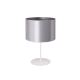 Duolla - Lámpara de mesa CANNES 1xE14/15W/230V 20 cm plata/blanco