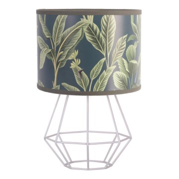 Duolla - Lámpara de mesa GOLD LEAVES 1xE27/15W/230V diá. 17,4 cm