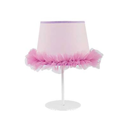 Duolla - Lámpara de mesa infantil BALLET 1xE14/40W/230V rosa