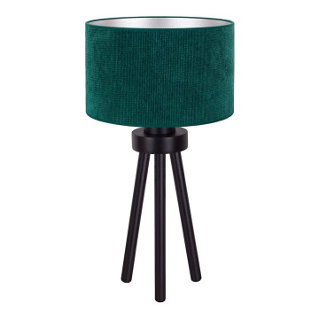 Duolla - Lámpara de mesa LYON 1xE27/15W/230V verde