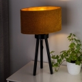 Duolla - Lámpara de mesa OVAL 1xE27/15W/230V marrón