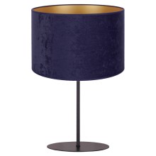 Duolla - Lámpara de mesa ROLLER 1xE14/15W/230V azul/dorado