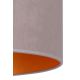Duolla - Lámpara de mesa ROLLER 1xE14/15W/230V gris/dorado