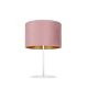 Duolla - Lámpara de mesa ROLLER 1xE14/15W/230V rosa/dorado