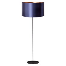 Duolla - Lámpara de pie CANNES 1xE27/15W/230V 45 cm morada/cobre/negro