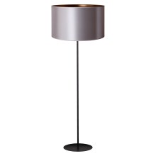 Duolla - Lámpara de pie CANNES 1xE27/15W/230V 45 cm plata/cobre/negro