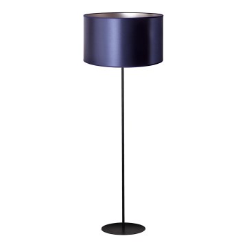 Duolla - Lámpara de pie CANNES 1xE27/15W/230V diá. 45 cm morado/plata/negro