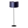 Duolla - Lámpara de pie CANNES 1xE27/15W/230V diá. 45 cm morado/plata/negro