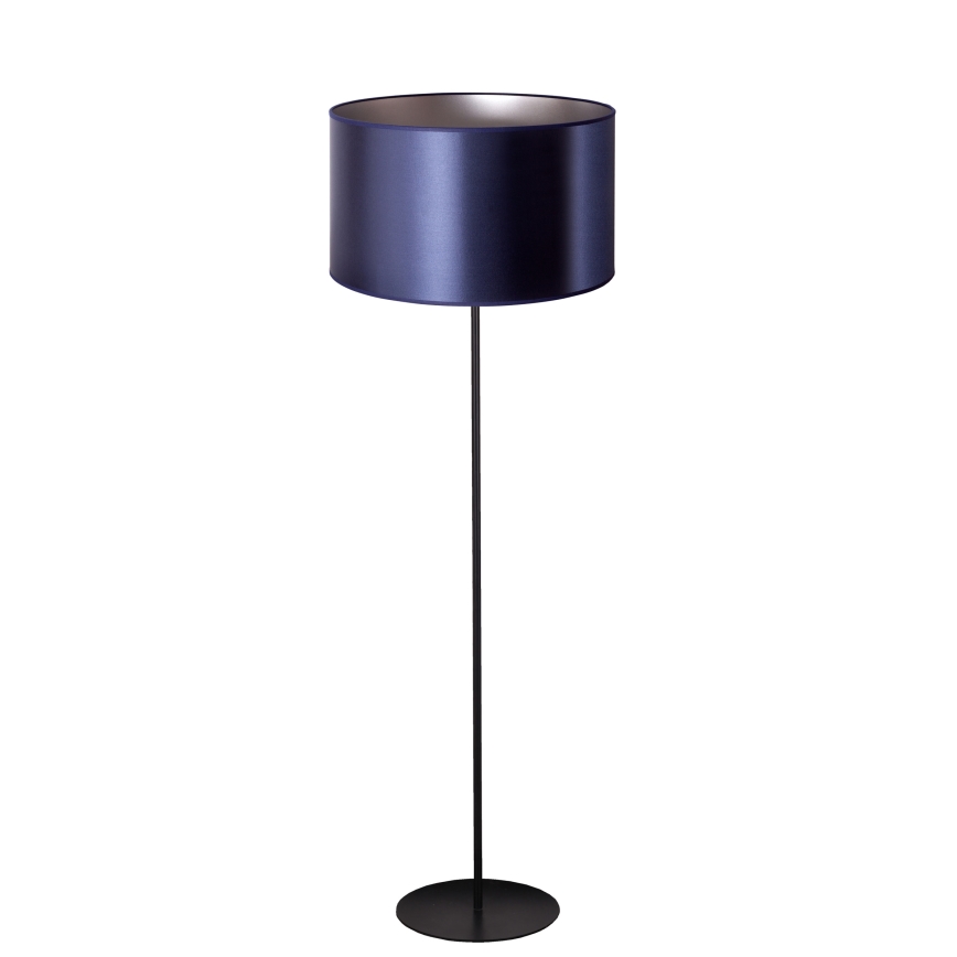 Duolla - Lámpara de pie CANNES 1xE27/15W/230V diá. 45 cm morado/plata/negro