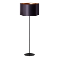 Duolla - Lámpara de pie CANNES 1xE27/15W/230V diá. 45 cm negro/cobre