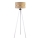 Duolla - Lámpara de pie DUO 1xE27/60W/230V diá. 44 cm beige/blanco