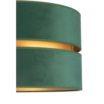 Duolla - Lámpara de pie DUO 1xE27/60W/230V diá. 44 cm verde/wenge