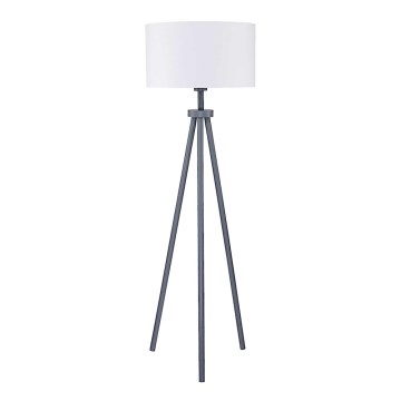 Duolla - Lámpara de pie ECHO1 1xE27/40W/230V diá. 45 cm blanco
