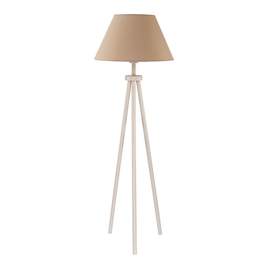 Duolla - Lámpara de pie ECHO1 1xE27/40W/230V diá. 50 cm marrón