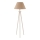 Duolla - Lámpara de pie ECHO1 1xE27/40W/230V diá. 50 cm marrón