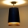 Duolla - Lámpara de techo BELL SHINY 1xE27/15W/230V azul/cobre