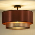 Duolla - Lámpara de techo COPPER SHINY 1xE27/15W/230V diá. 45 cm cobre