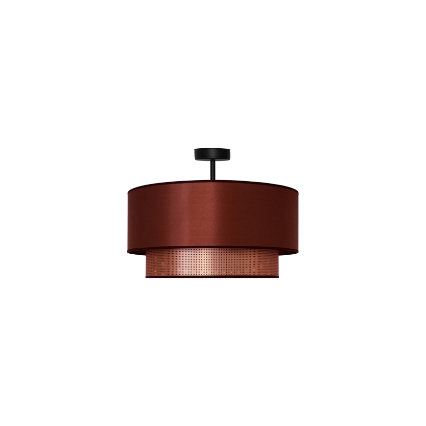Duolla - Lámpara de techo COPPER SHINY 1xE27/15W/230V diá. 45 cm cobre