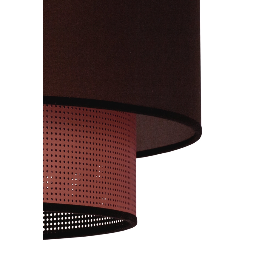 Duolla - Lámpara de techo COPPER SHINY 1xE27/15W/230V diá. 45 cm marrón/cobre