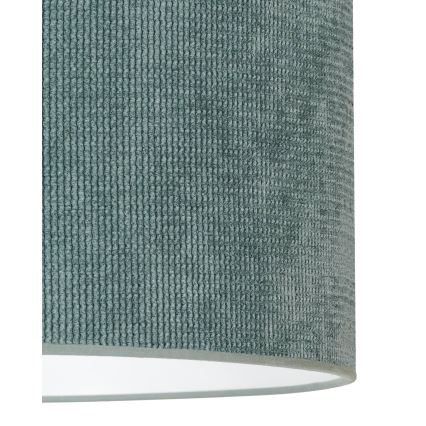 Duolla - Lámpara de techo CORDUROY 1xE27/15W/230V diá. 40 cm azul claro