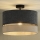 Duolla - Lámpara de techo DOUBLE 1xE27/15W/230V diá. 40 cm gris
