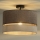 Duolla - Lámpara de techo DOUBLE 1xE27/15W/230V diá. 40 cm marrón/gris