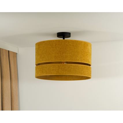 Duolla - Lámpara de techo DOUBLE 1xE27/15W/230V diá. 40 cm naranja