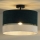 Duolla - Lámpara de techo DOUBLE 1xE27/15W/230V diá. 40 cm verde/gris
