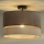 Duolla - Lámpara de techo DOUBLE 1xE27/15W/230V marrón/gris