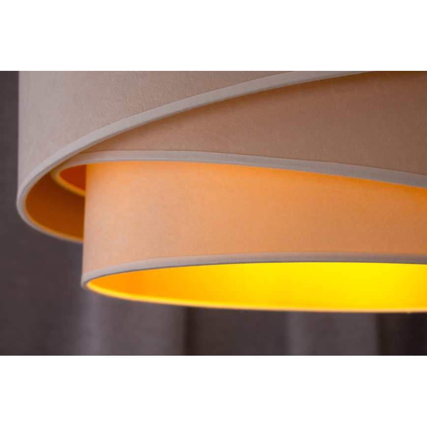 Duolla - Lámpara de techo KOBO 1xE27/15W/230V diá. 45 cm color crema