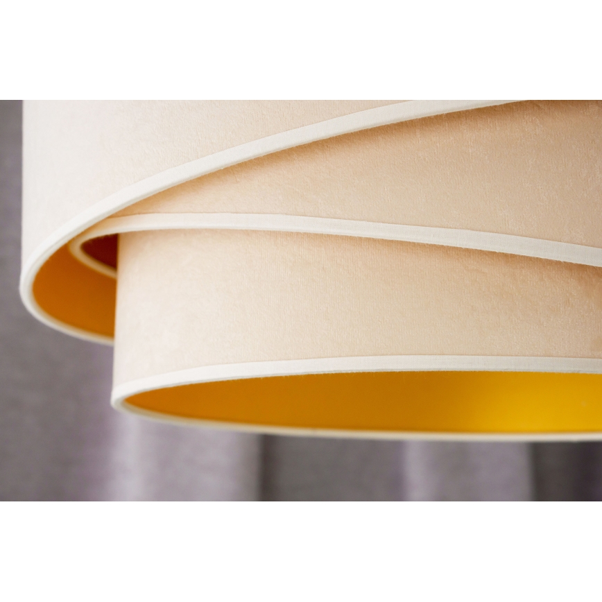 Duolla - Lámpara de techo KOBO 1xE27/15W/230V diá. 45 cm color crema