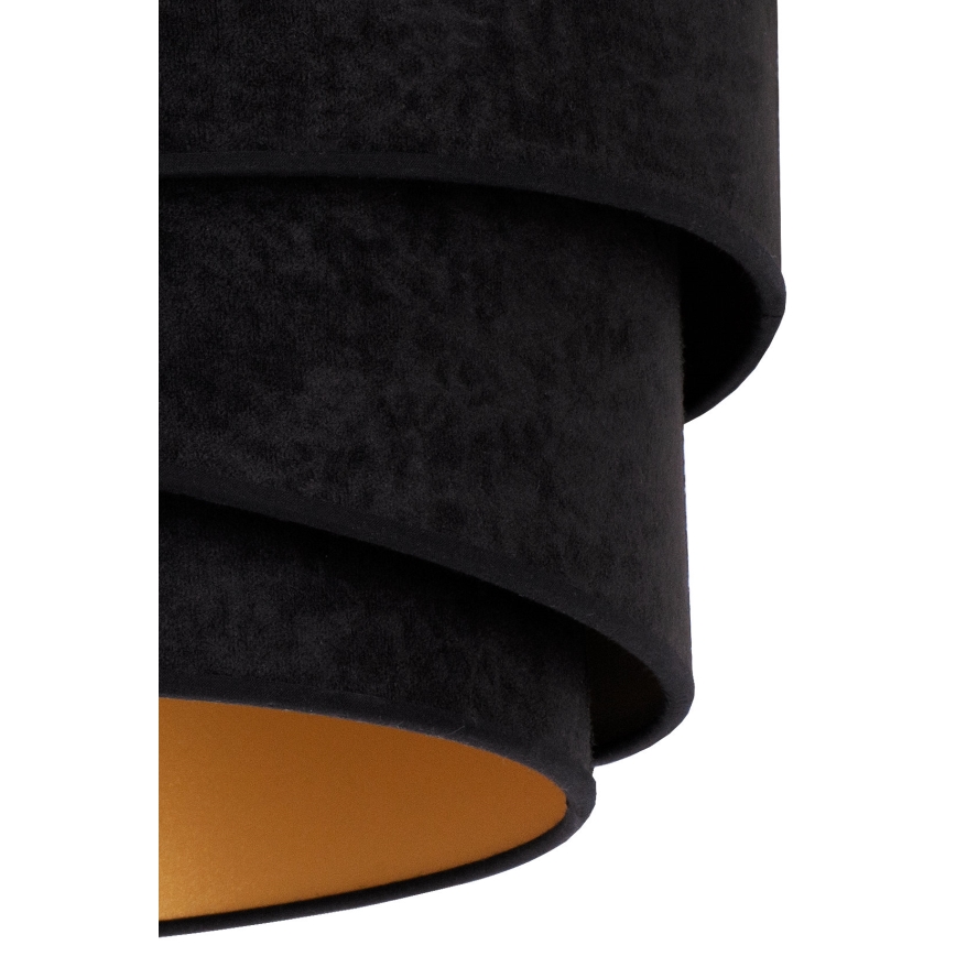 Duolla - Lámpara de techo KOBO 1xE27/15W/230V diá. 45 cm negro