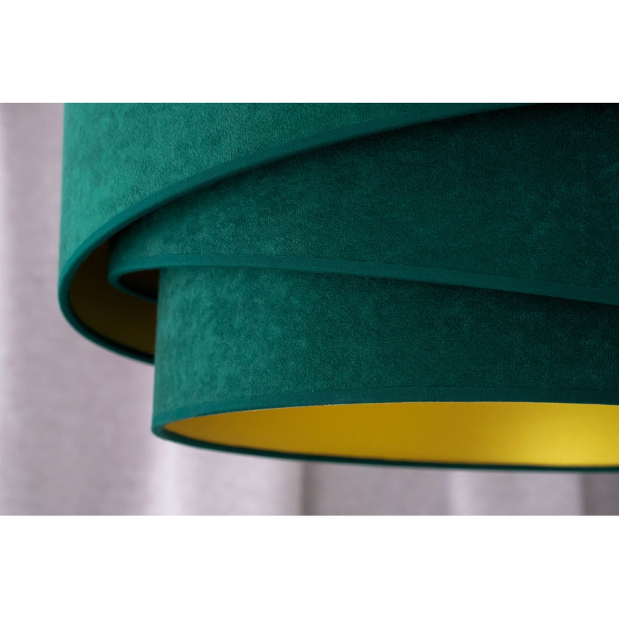 Duolla - Lámpara de techo KOBO 1xE27/15W/230V diá. 45 cm verde