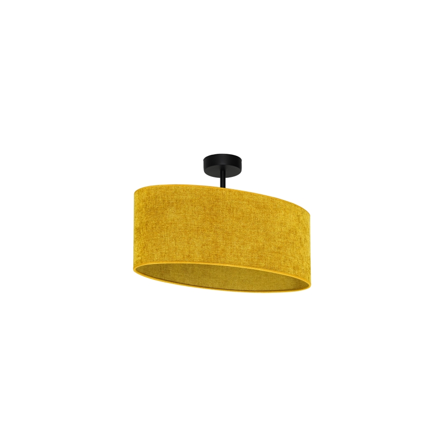 Duolla - Lámpara de techo OVAL 1xE27/15W/230V marrón