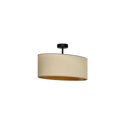 Duolla - Lámpara de techo OVAL VEGAN 1xE27/15W/230V beige